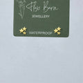 Tarnish Resistant Star Cluster Studs: Gold