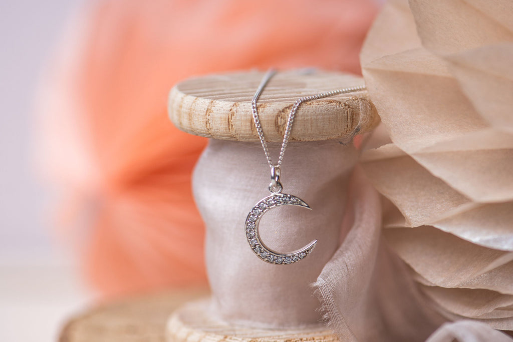 Moonglow Sterling Silver Necklace