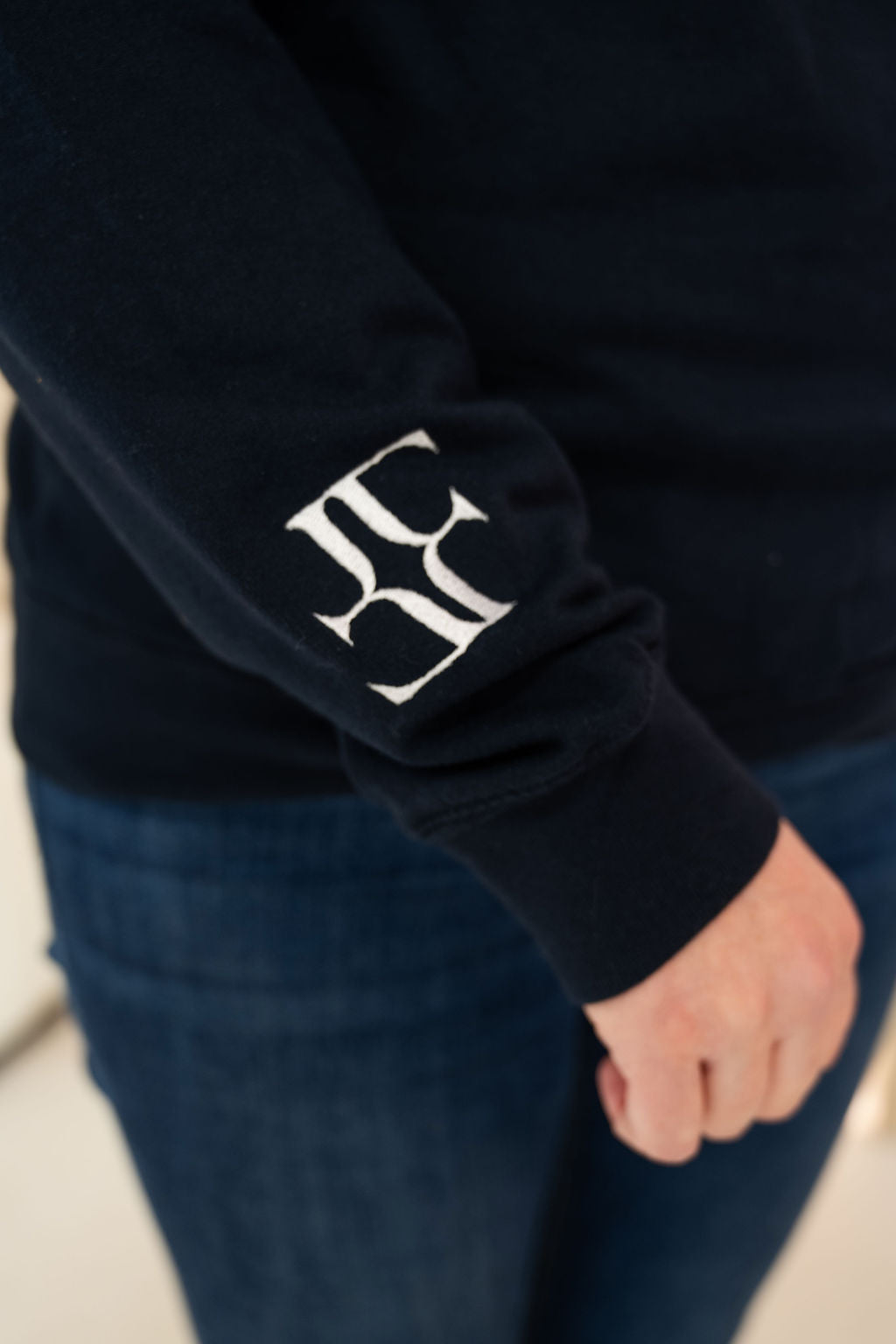 Ladies "Not Today!" Embroidered Sweater